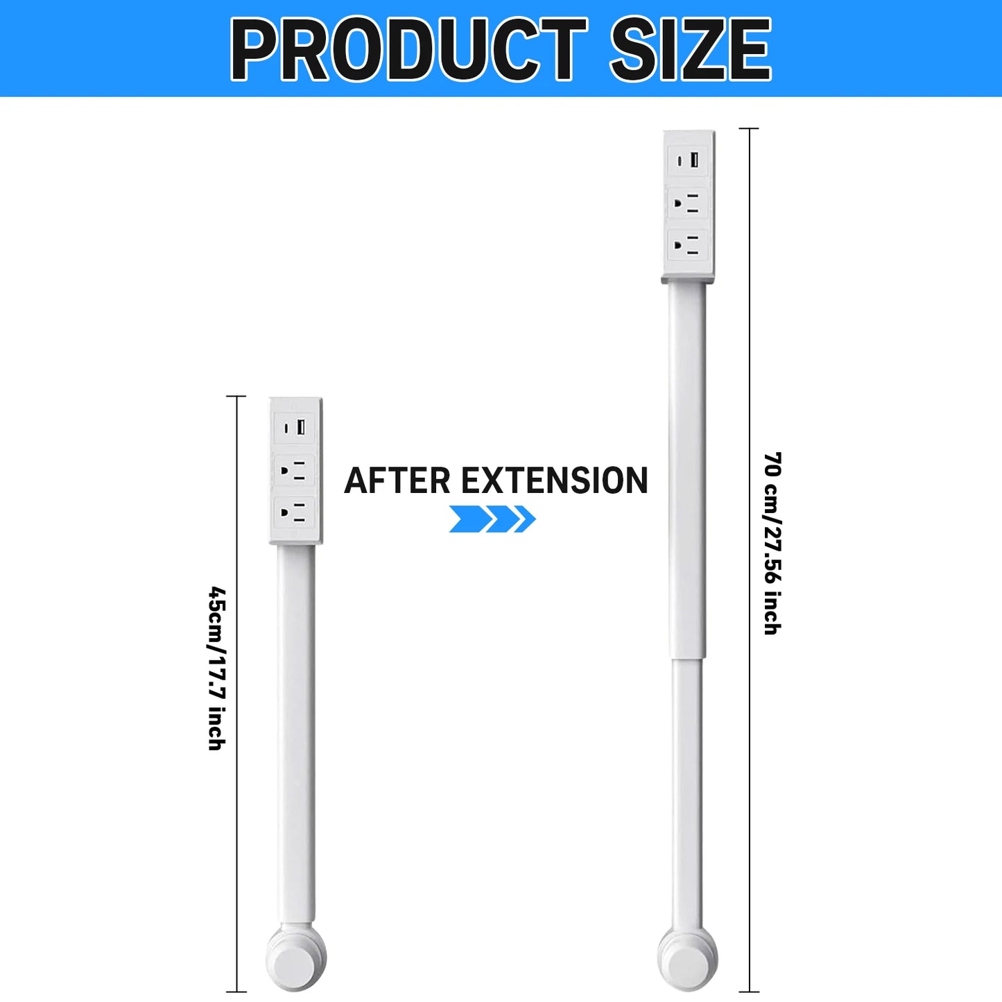 Rotating Power Outlet Extender