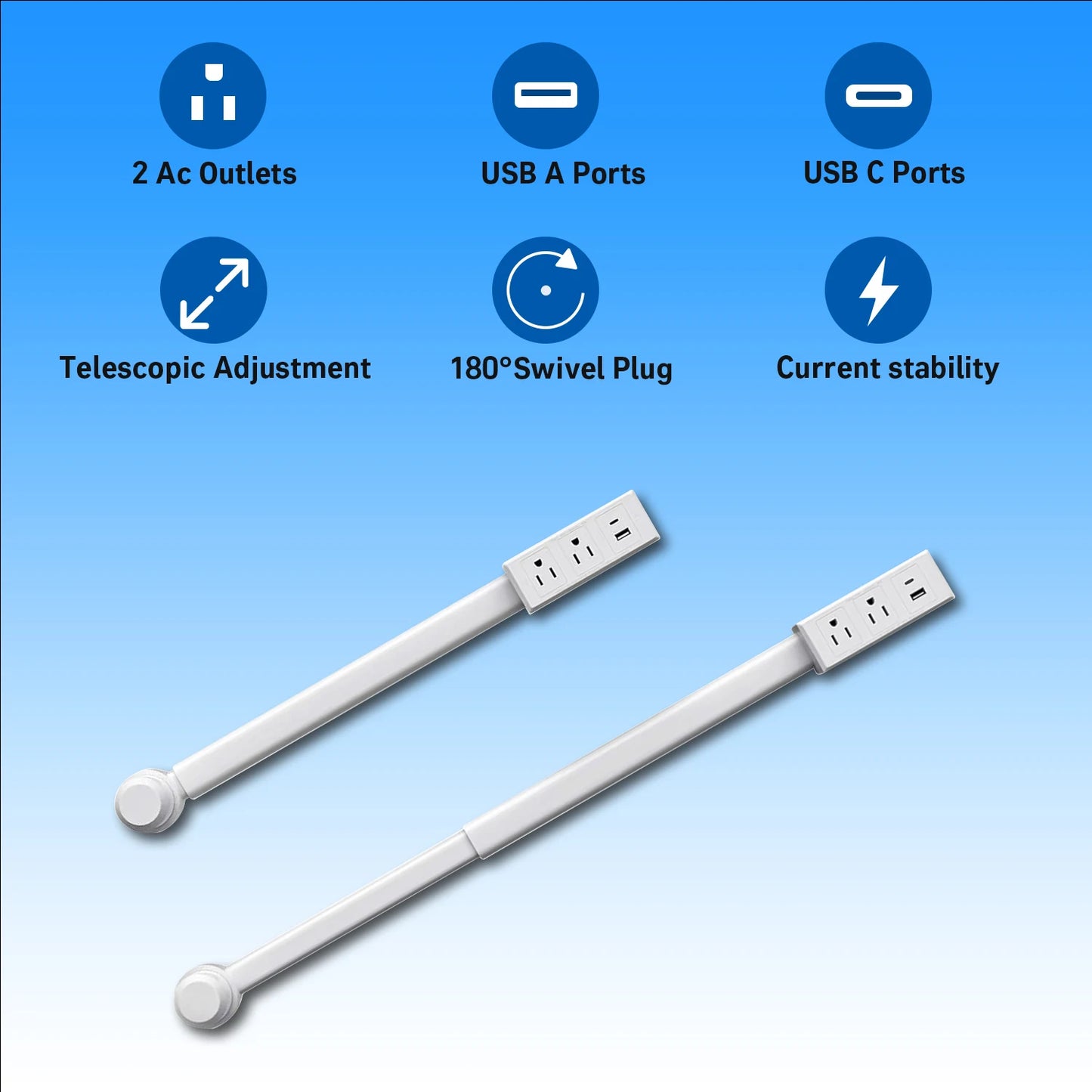 Rotating Power Outlet Extender
