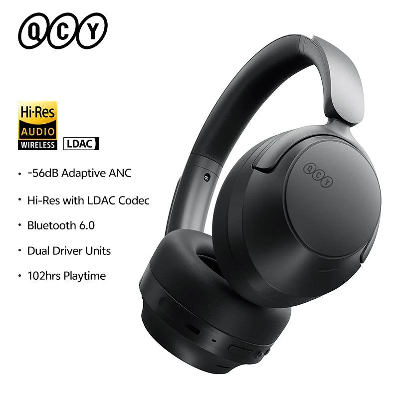 Premium Over-Ear Headphones with Active Noise Canceling