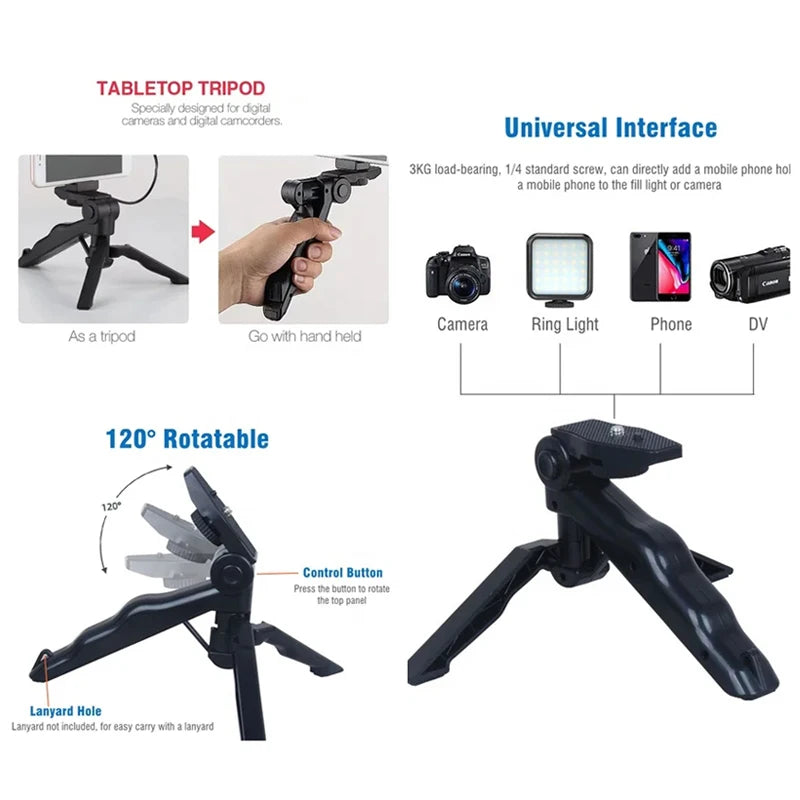 Complete Smartphone Vlogging Kit with Tripod & Accessories