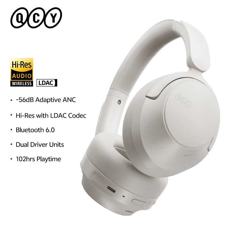 Premium Over-Ear Headphones with Active Noise Canceling