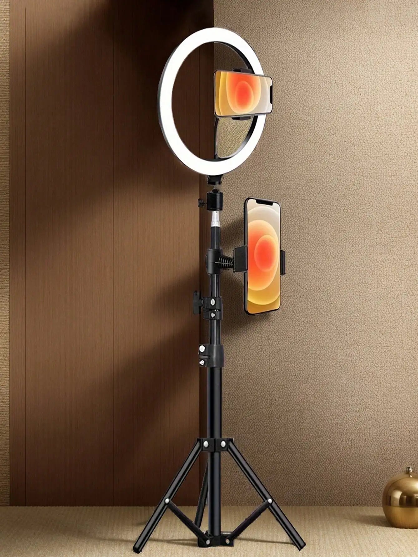 Professional 10" Ring Light with Tripod Stand for Live Streaming