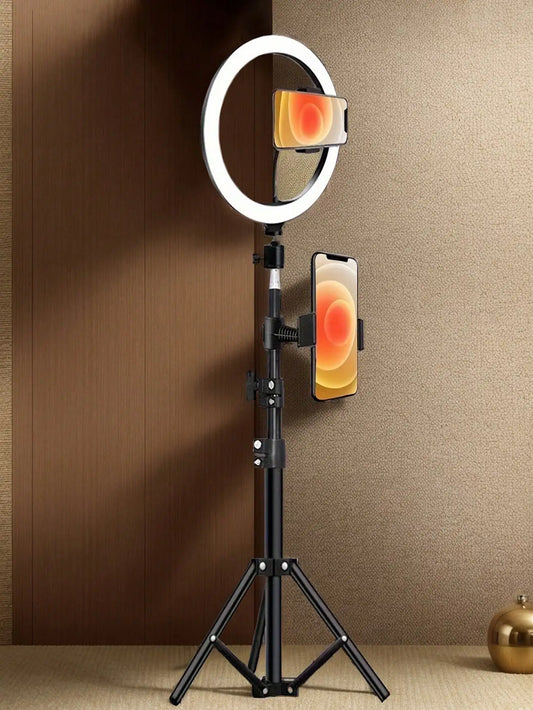 Professional 10" Ring Light with Tripod Stand for Live Streaming