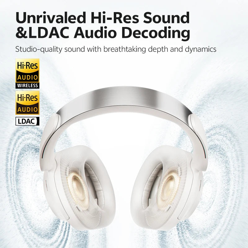 Premium Over-Ear Headphones with Active Noise Canceling