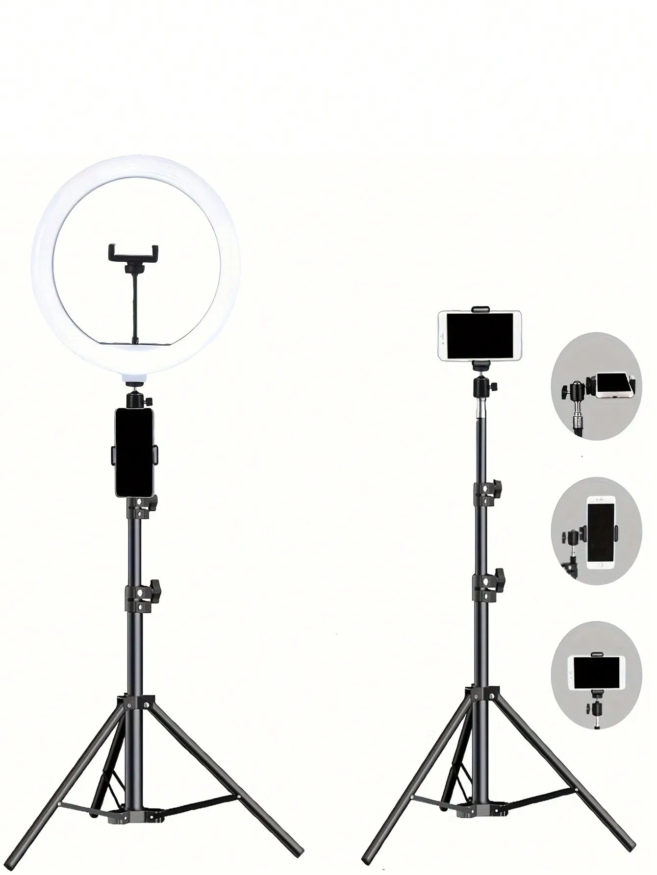 Professional 10" Ring Light with Tripod Stand for Live Streaming